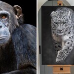 Hyper Realistic Animal Portrait Paintings By Sophie Green Sharecover