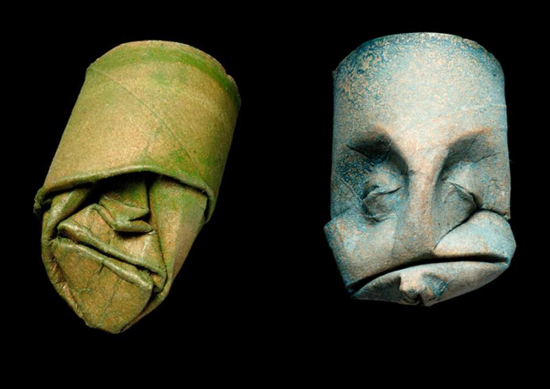Masks Made From Toilet Paper Rolls By Junior Fritz Jacquet (6)