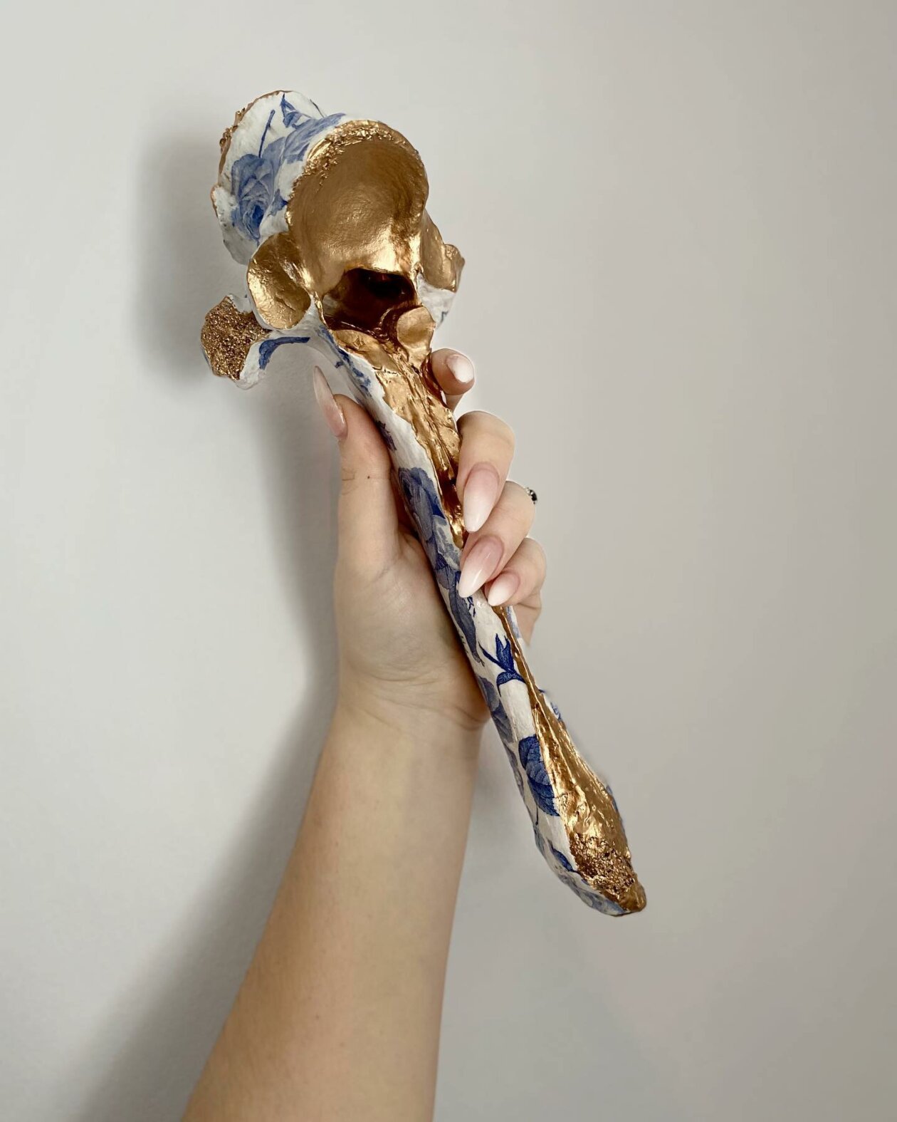 The Floral Decorated Bone And Skull Art Of Emmanuelle Jobidon (3)
