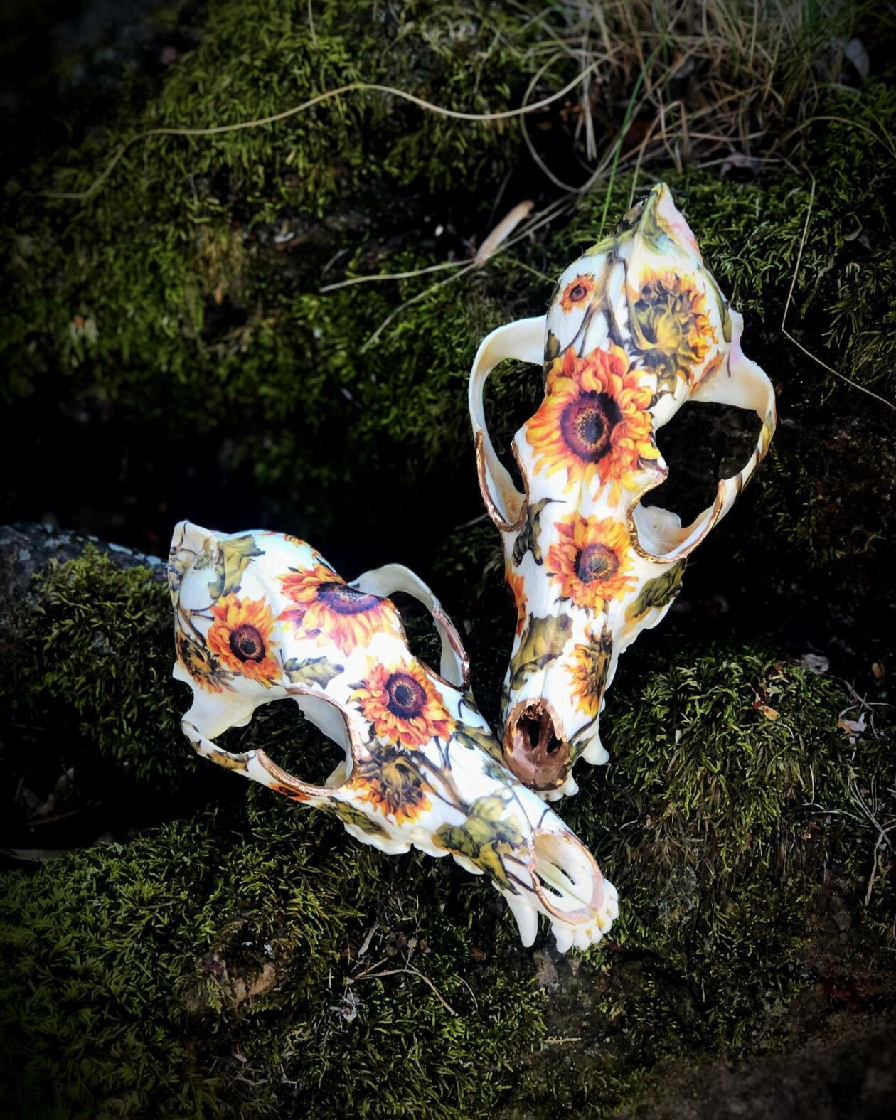 The Floral Decorated Bone And Skull Art Of Emmanuelle Jobidon (31)