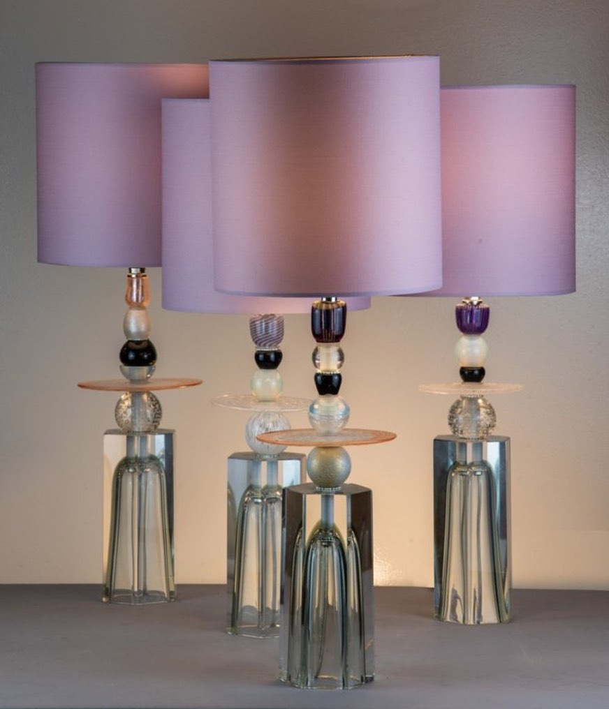 The Unique Sculptural Glass Lamps Of Silvia Finiels (2)