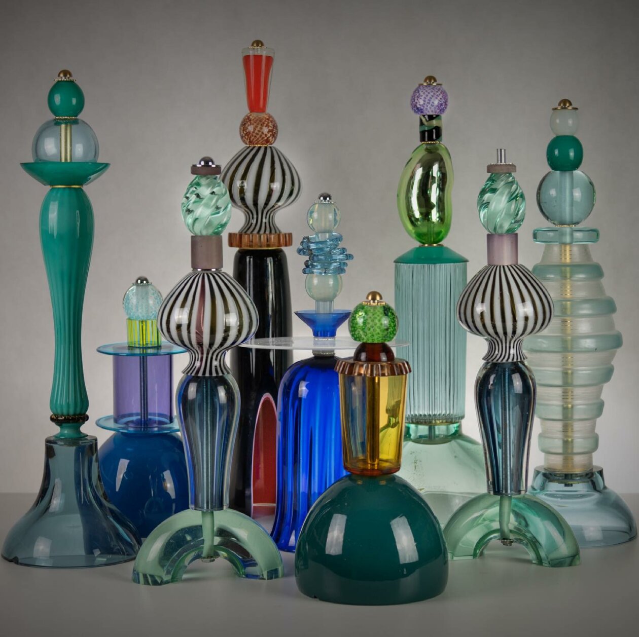 The Unique Sculptural Glass Lamps Of Silvia Finiels (4)