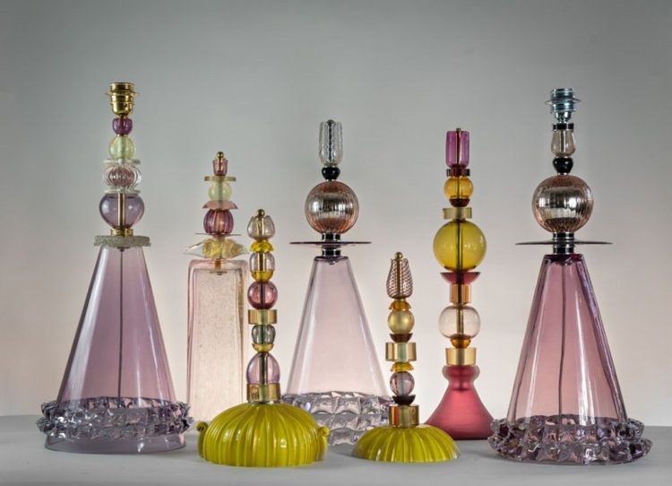 The Unique Sculptural Glass Lamps Of Silvia Finiels (5)