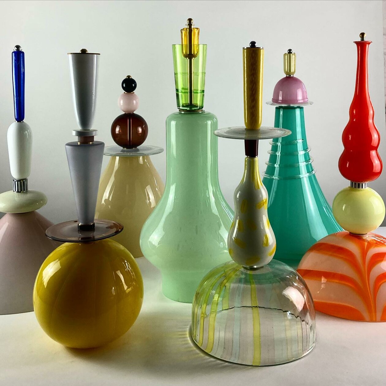 The Unique Sculptural Glass Lamps Of Silvia Finiels (7)