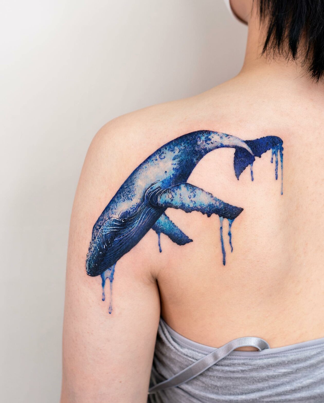 Blue Tattoos By Pokhy 11