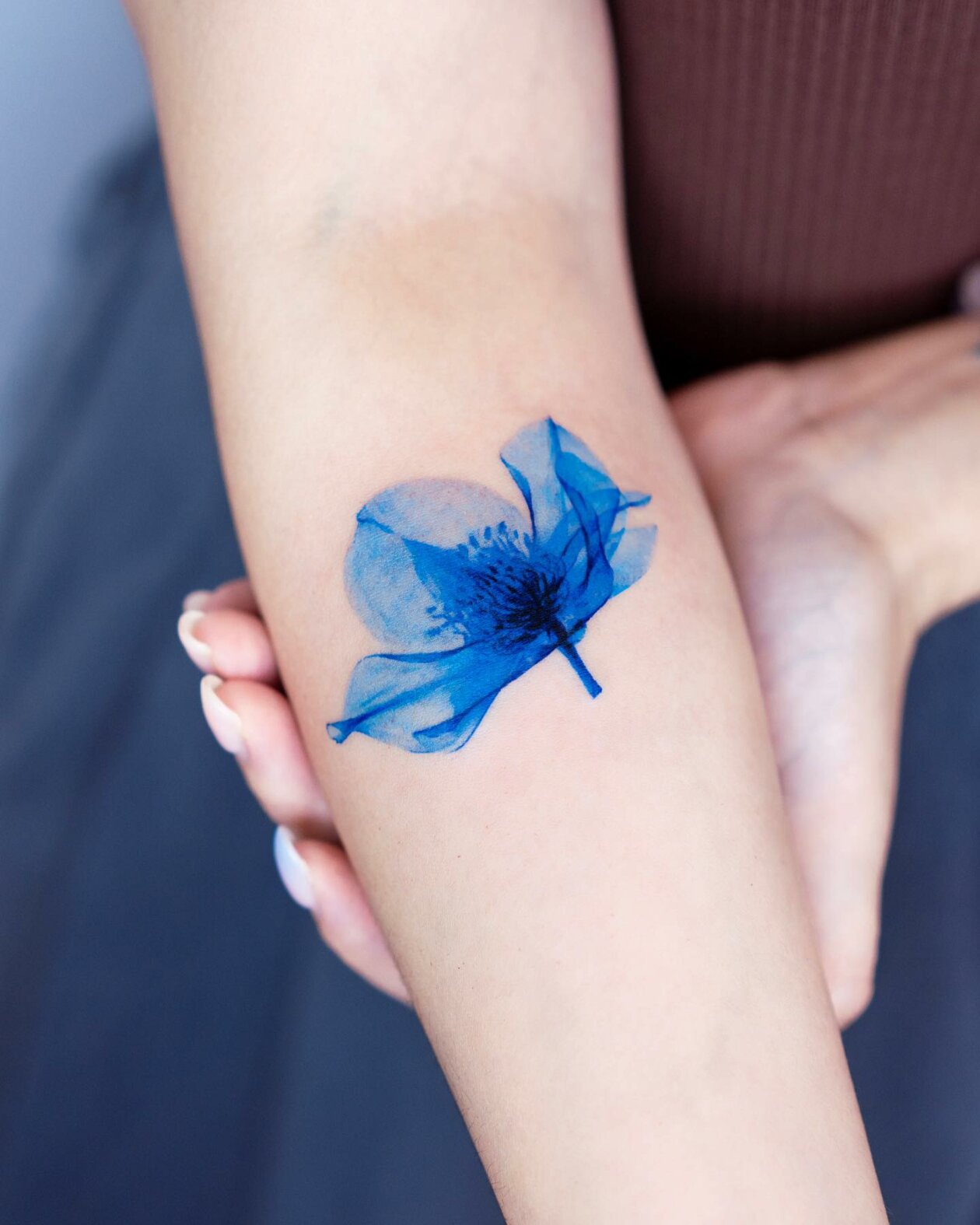 Blue Tattoos By Pokhy 13