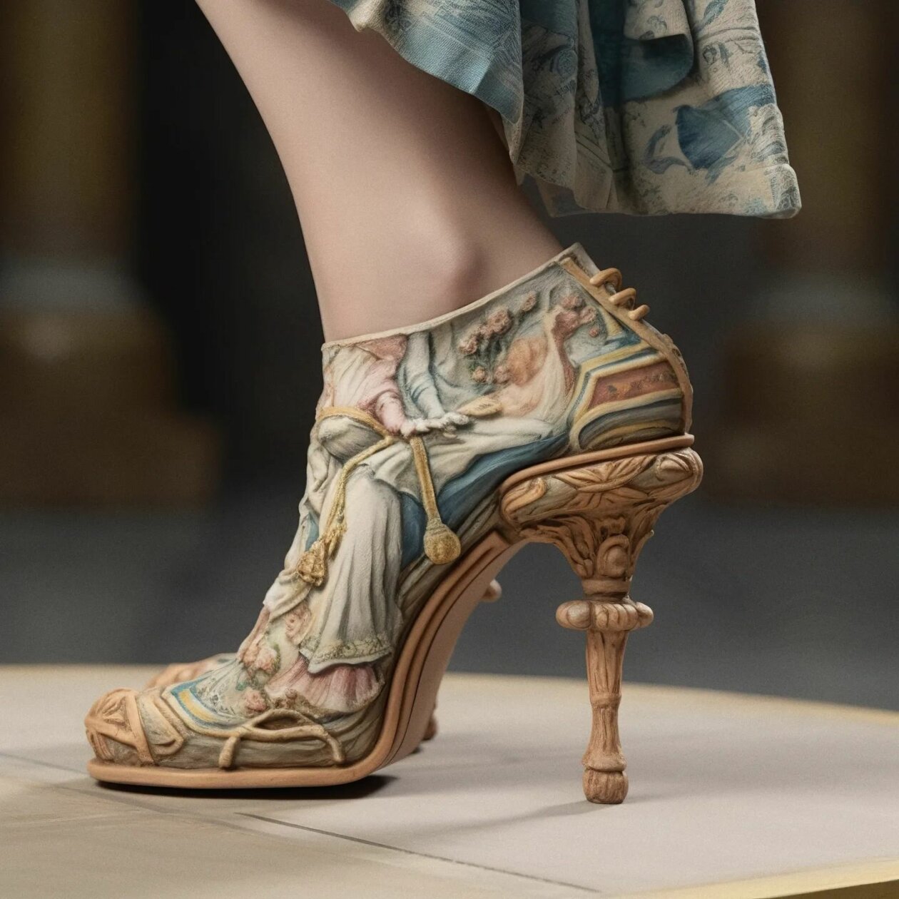 Fantastic Renaissance Inspired Ai Generated Footwear Imagined By Str4ngething 10