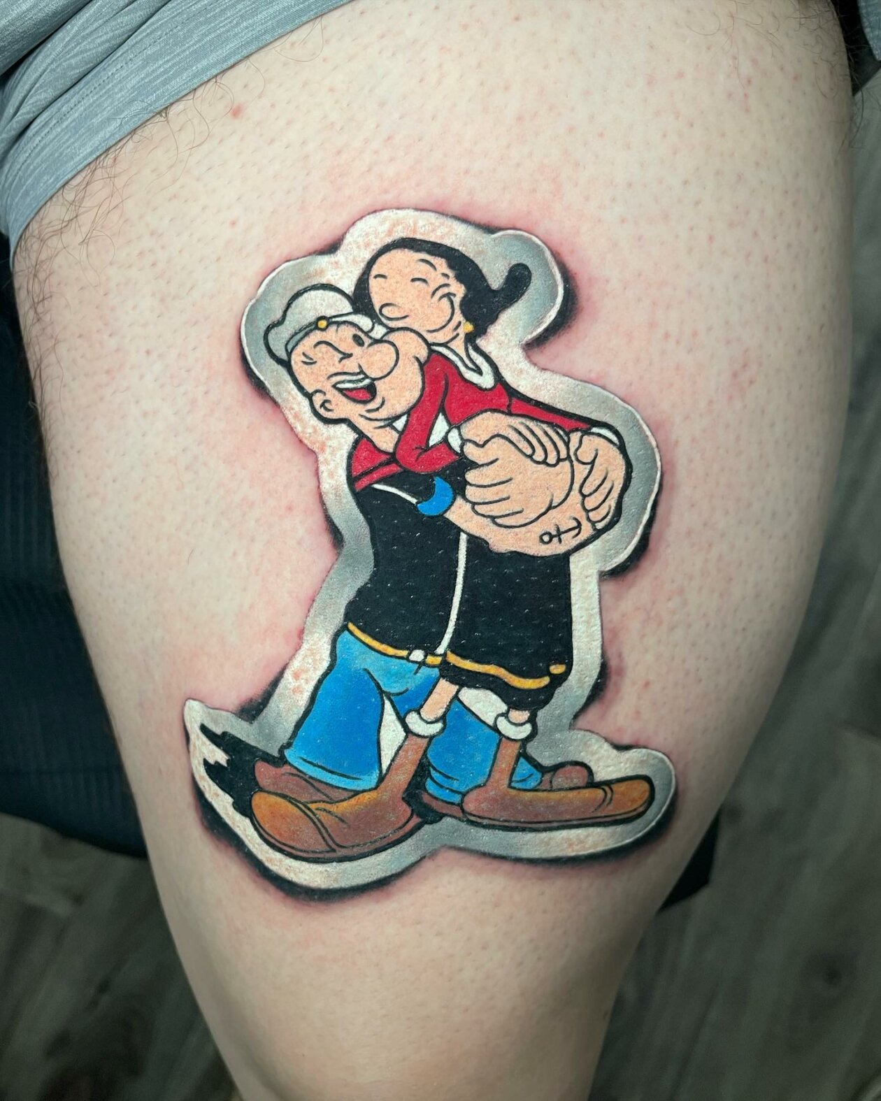Luke Cormiers Sticker Tattoos 13
