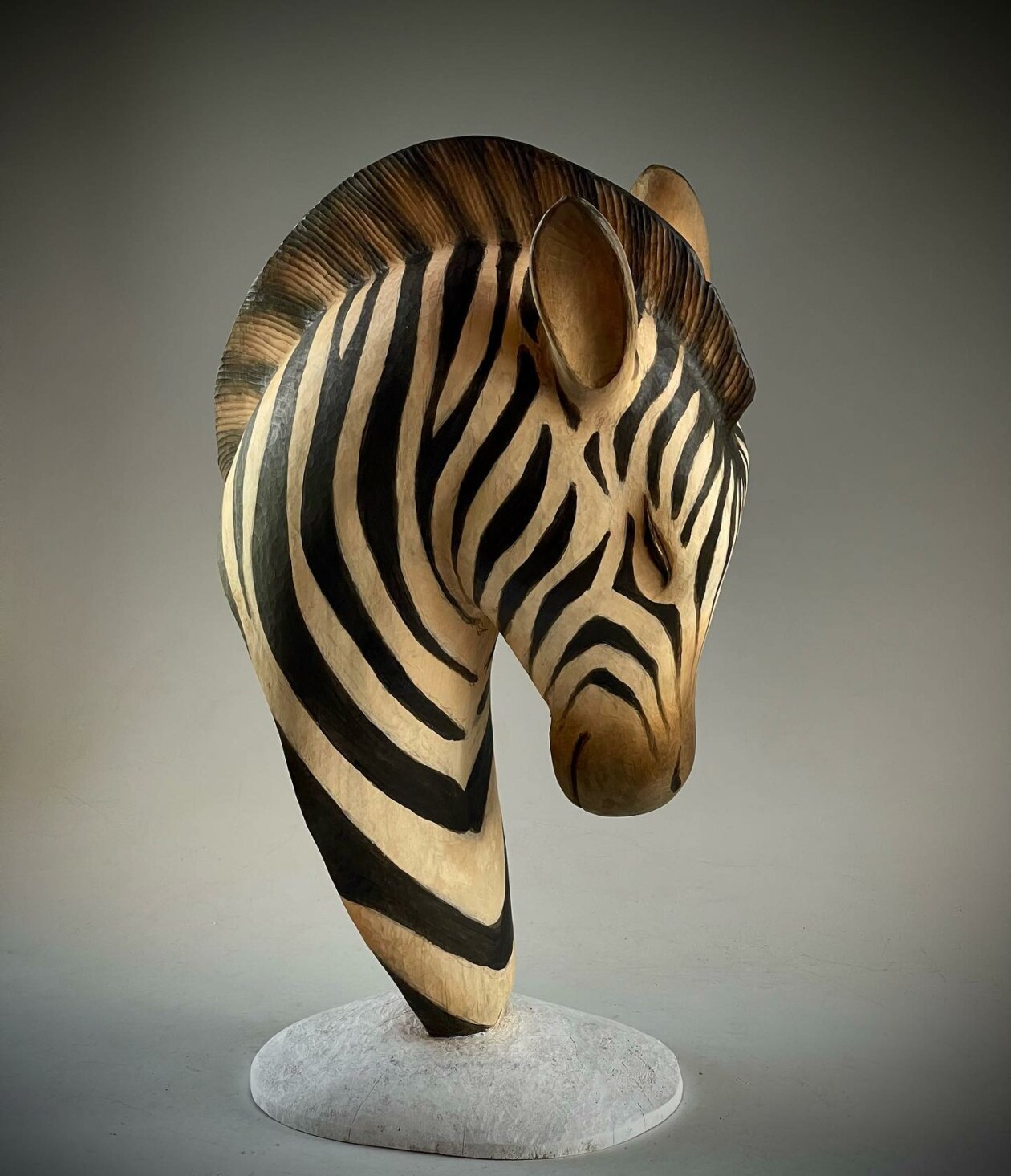 Elegant Animal Hand Carved Wooden Sculptures By Nikichi 13