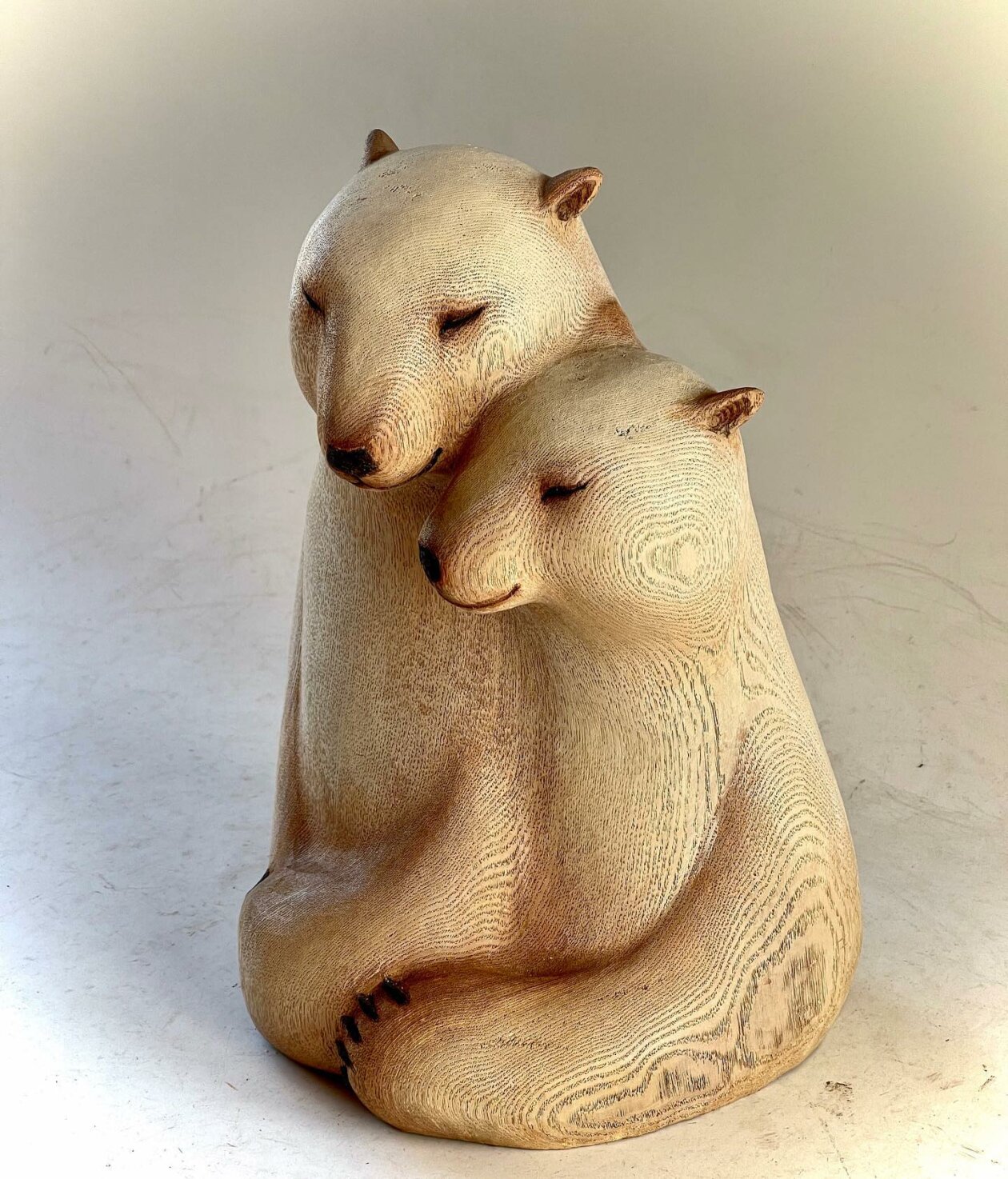 Elegant Animal Hand Carved Wooden Sculptures By Nikichi 4