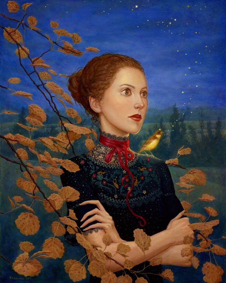 Gorgeous Magic Realism Paintings By Kremena Chipilova 17