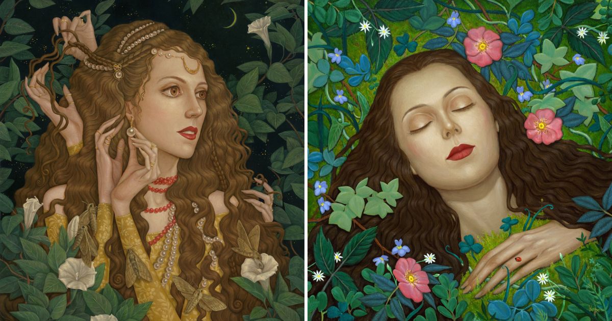 Gorgeous magic realism paintings by Kremena Chipilova — Visualflood ...