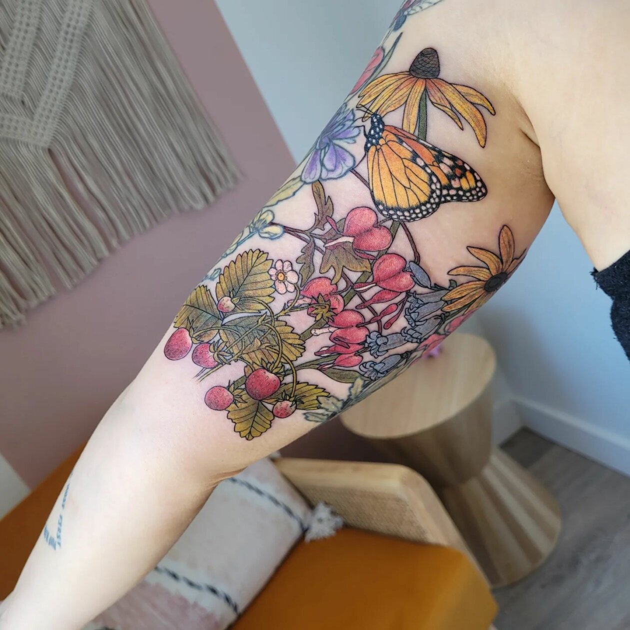 Illustrative Flora And Fauna Tattoos By Jamie 1