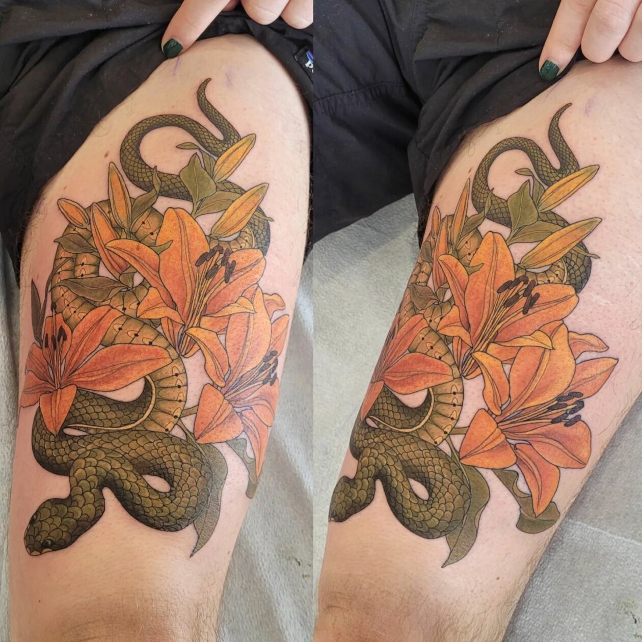 Illustrative Flora And Fauna Tattoos By Jamie 10