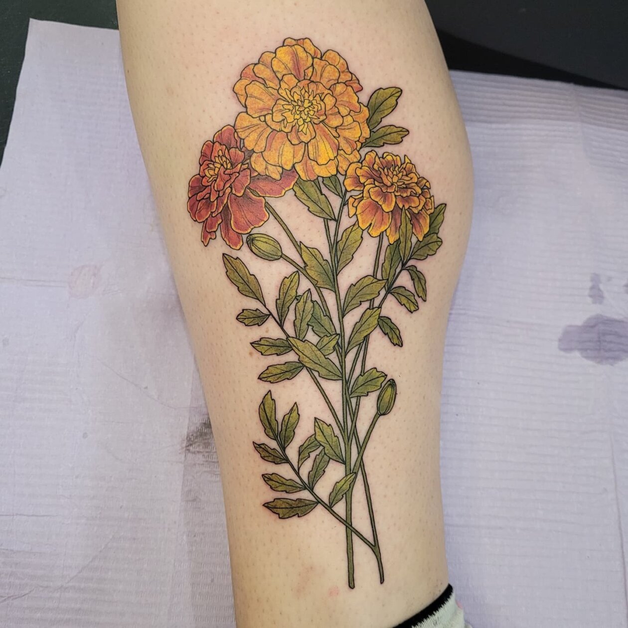 Illustrative Flora And Fauna Tattoos By Jamie 2