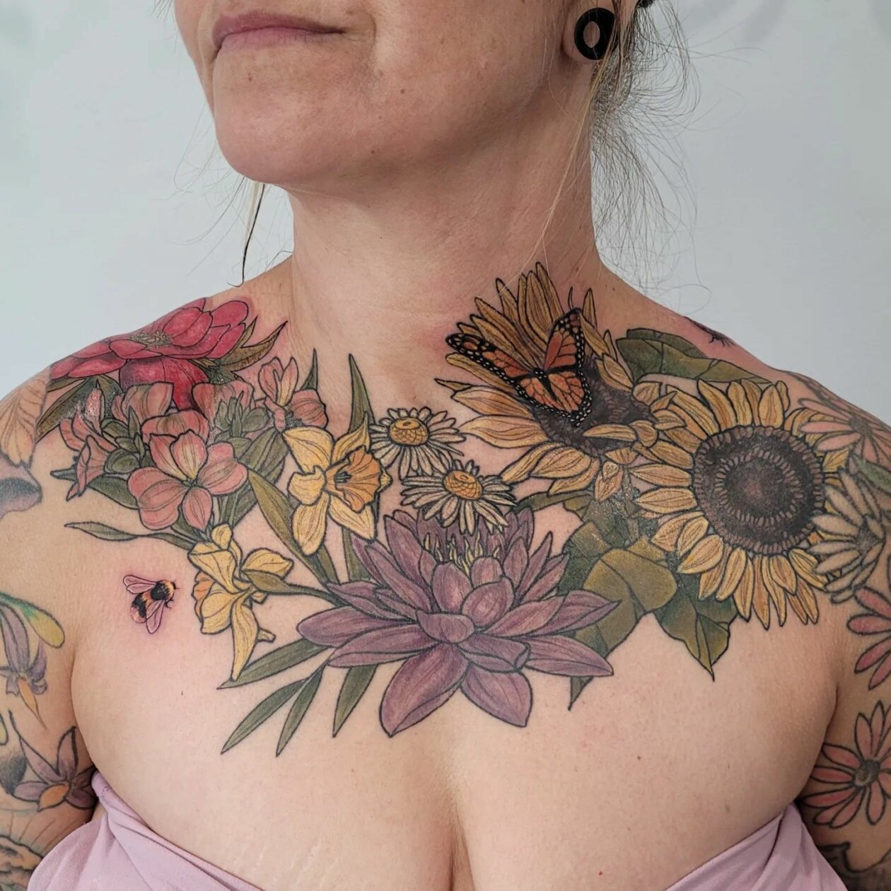 Illustrative Flora And Fauna Tattoos By Jamie 5