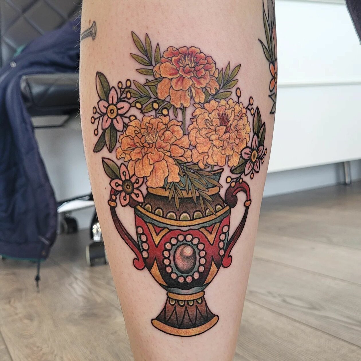 Illustrative Flora And Fauna Tattoos By Jamie 8