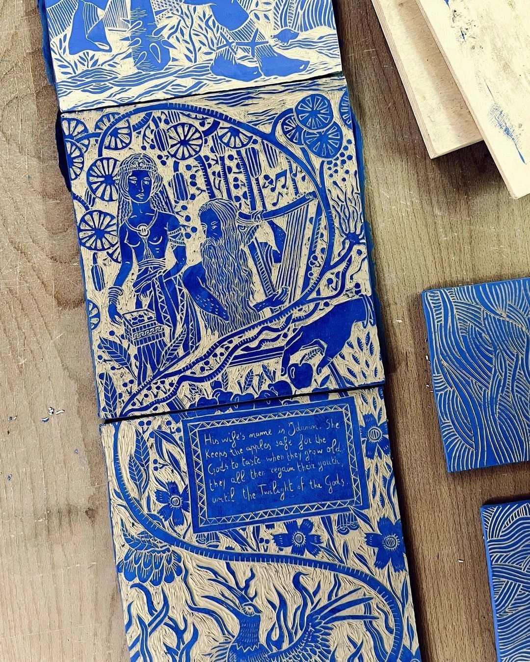 Illustred Ceramic Vessels And Tiles By Clara Holt 18