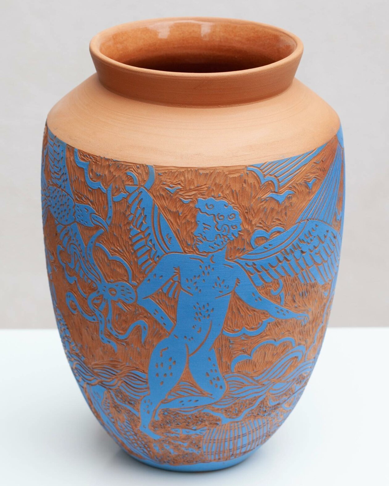 Illustred Ceramic Vessels And Tiles By Clara Holt 6