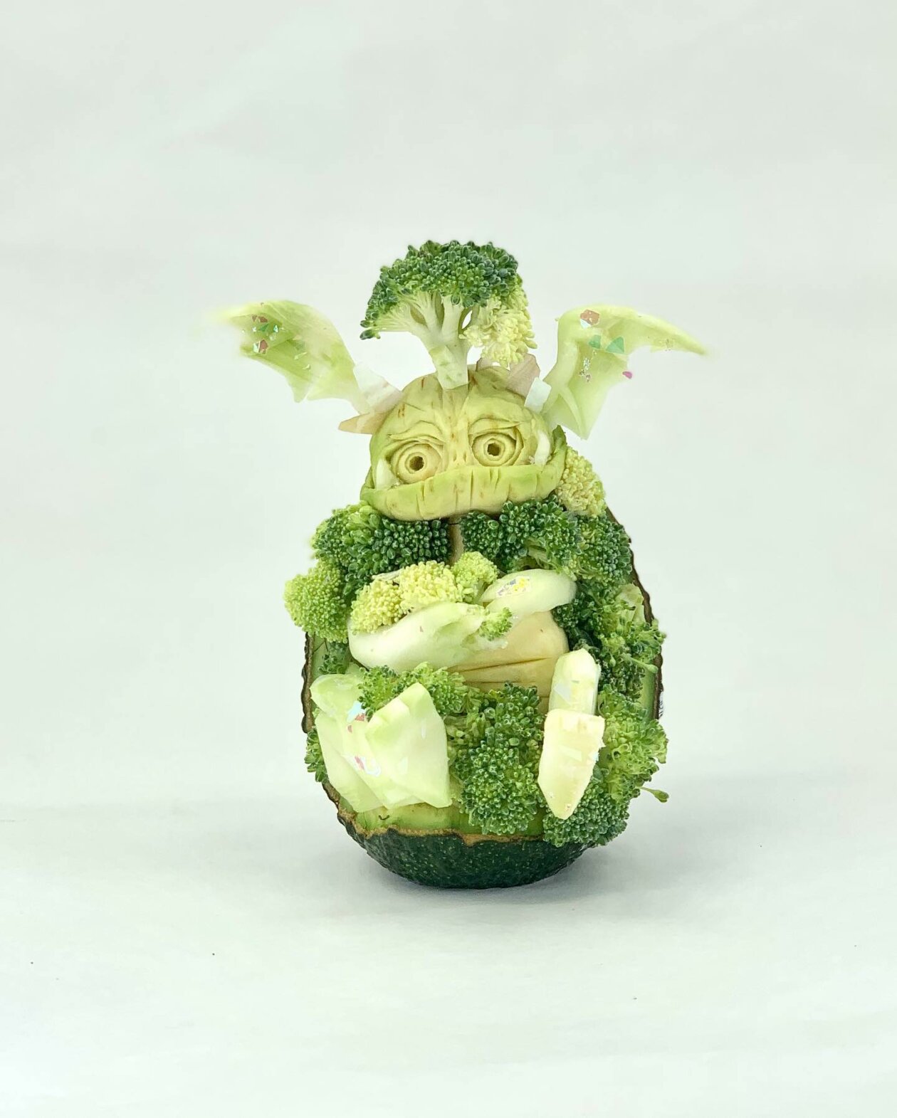 Superb Fruit And Vegetable Carvings By Daniele Barresi 13