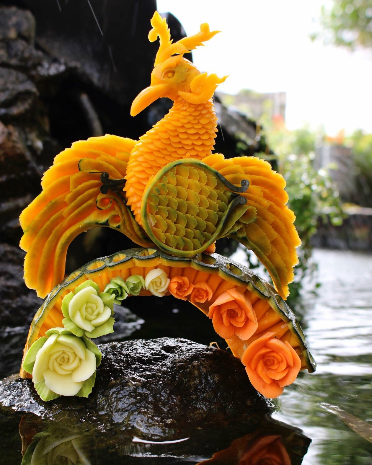Superb Fruit And Vegetable Carvings By Daniele Barresi 15