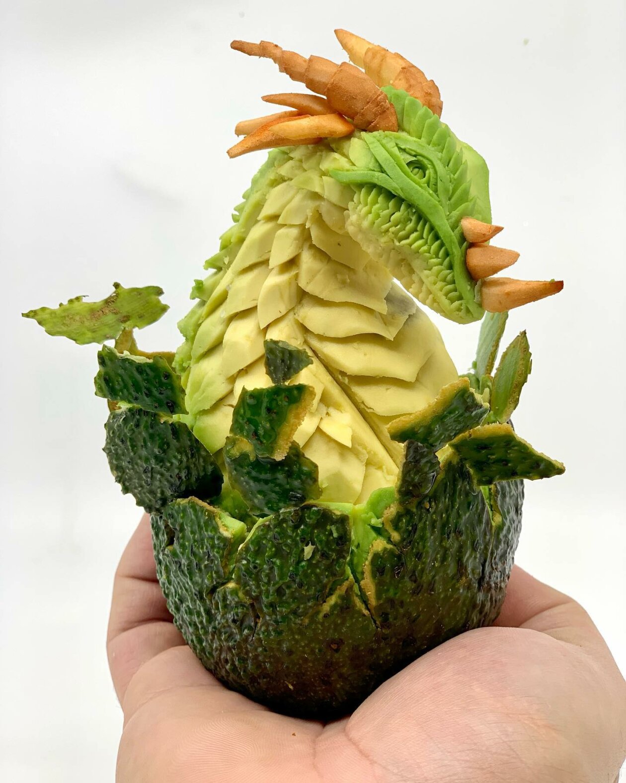Superb Fruit And Vegetable Carvings By Daniele Barresi 16