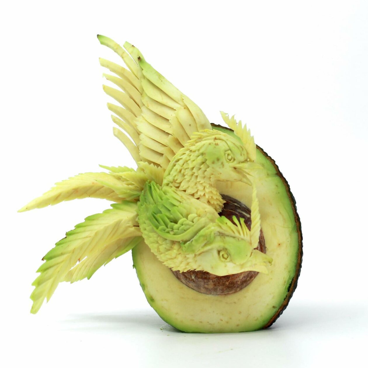 Superb Fruit And Vegetable Carvings By Daniele Barresi 22