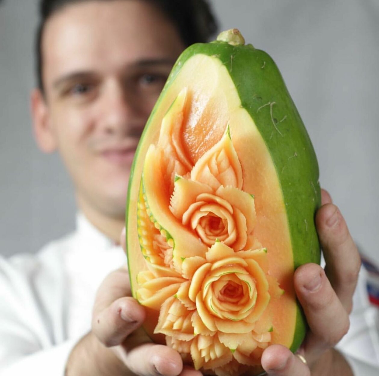 Superb Fruit And Vegetable Carvings By Daniele Barresi 23