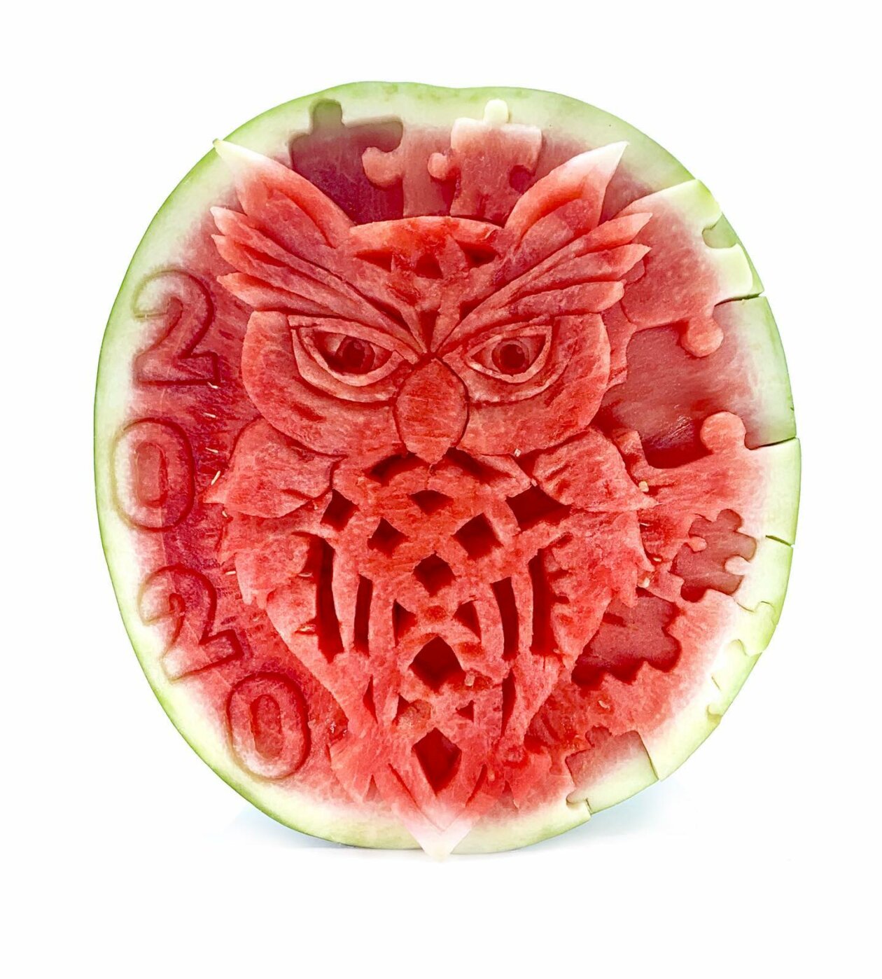 Superb Fruit And Vegetable Carvings By Daniele Barresi 3