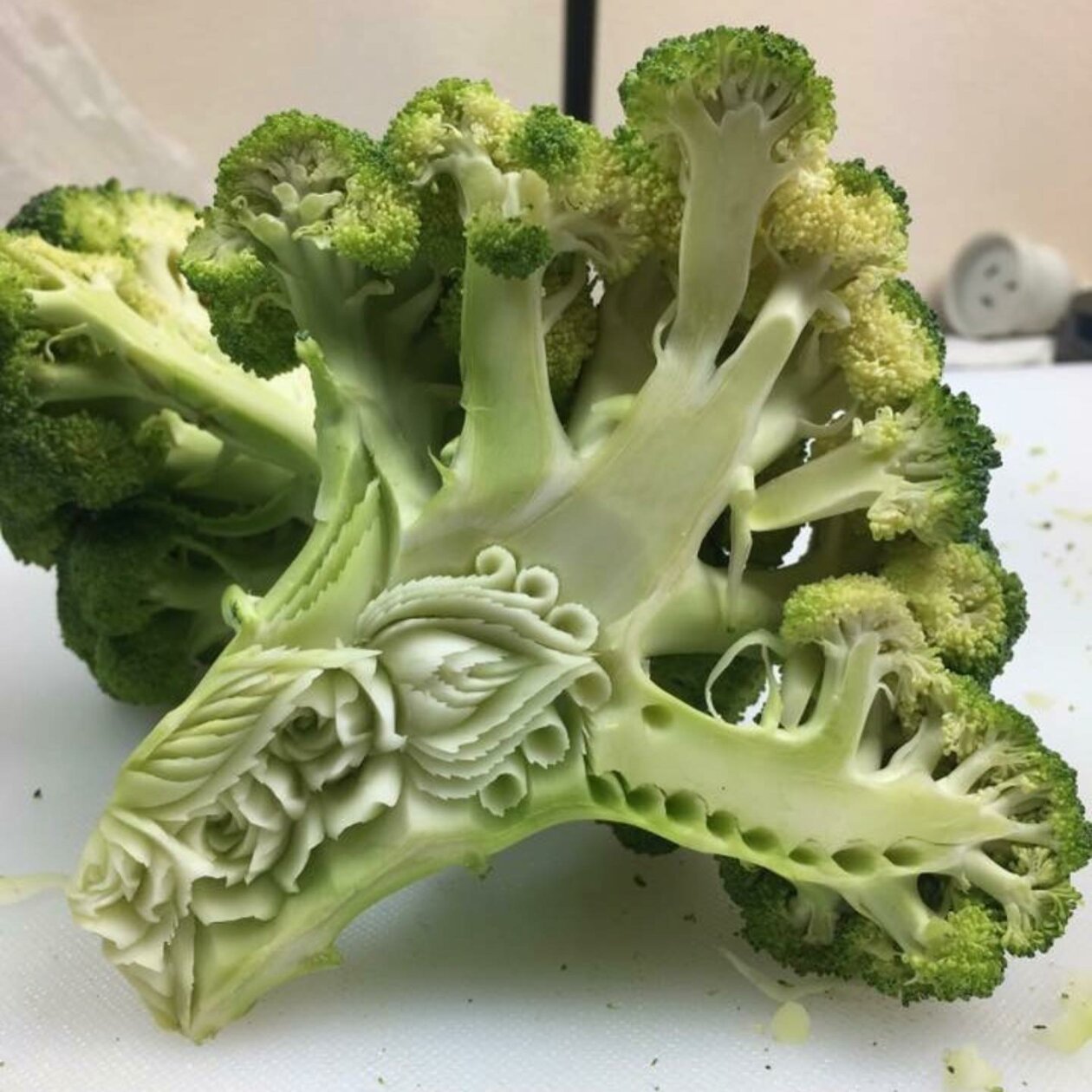 Superb Fruit And Vegetable Carvings By Daniele Barresi 6