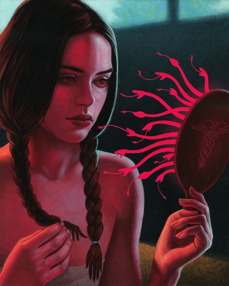 Surreal Acrylic On Wood Paintings By Casey Weldon 14
