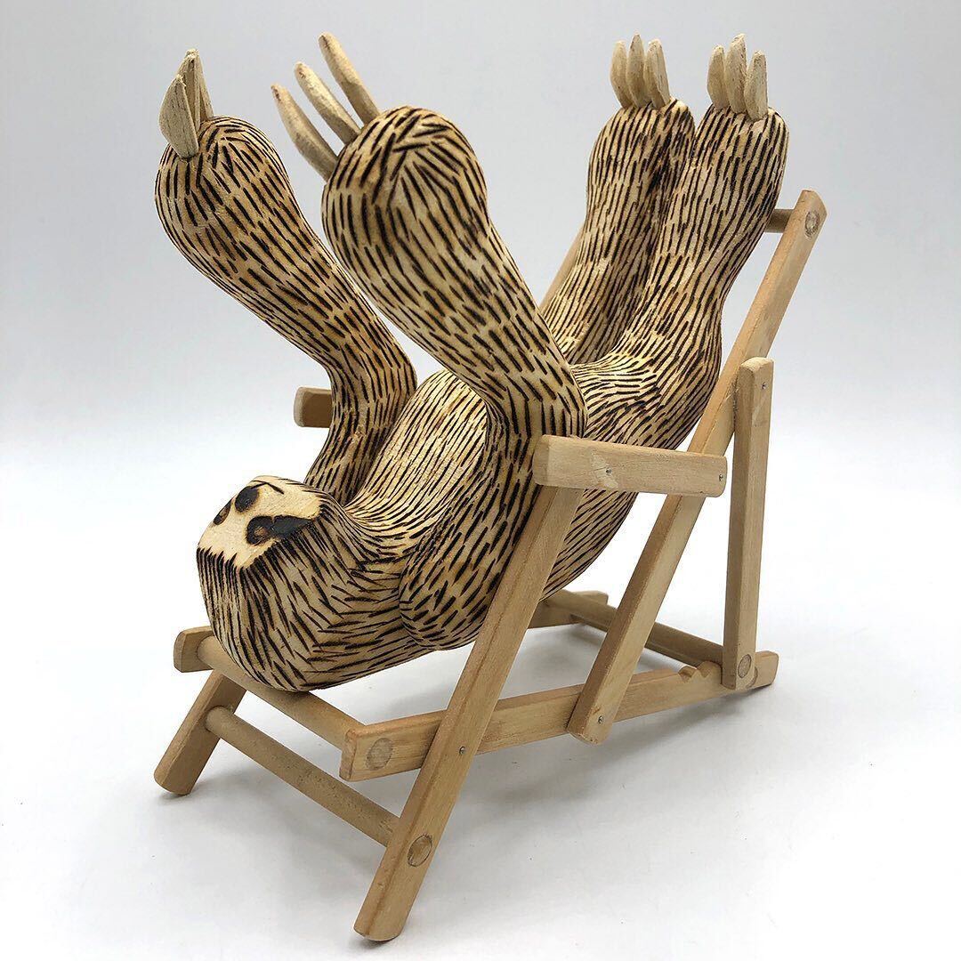 Animal Wood Sculptures By Hugo Horita (12)