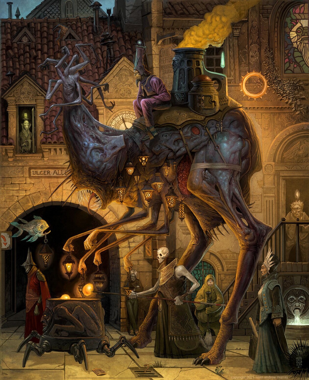 City Of Gateway The Lamplighter By Sean Andrew Murray