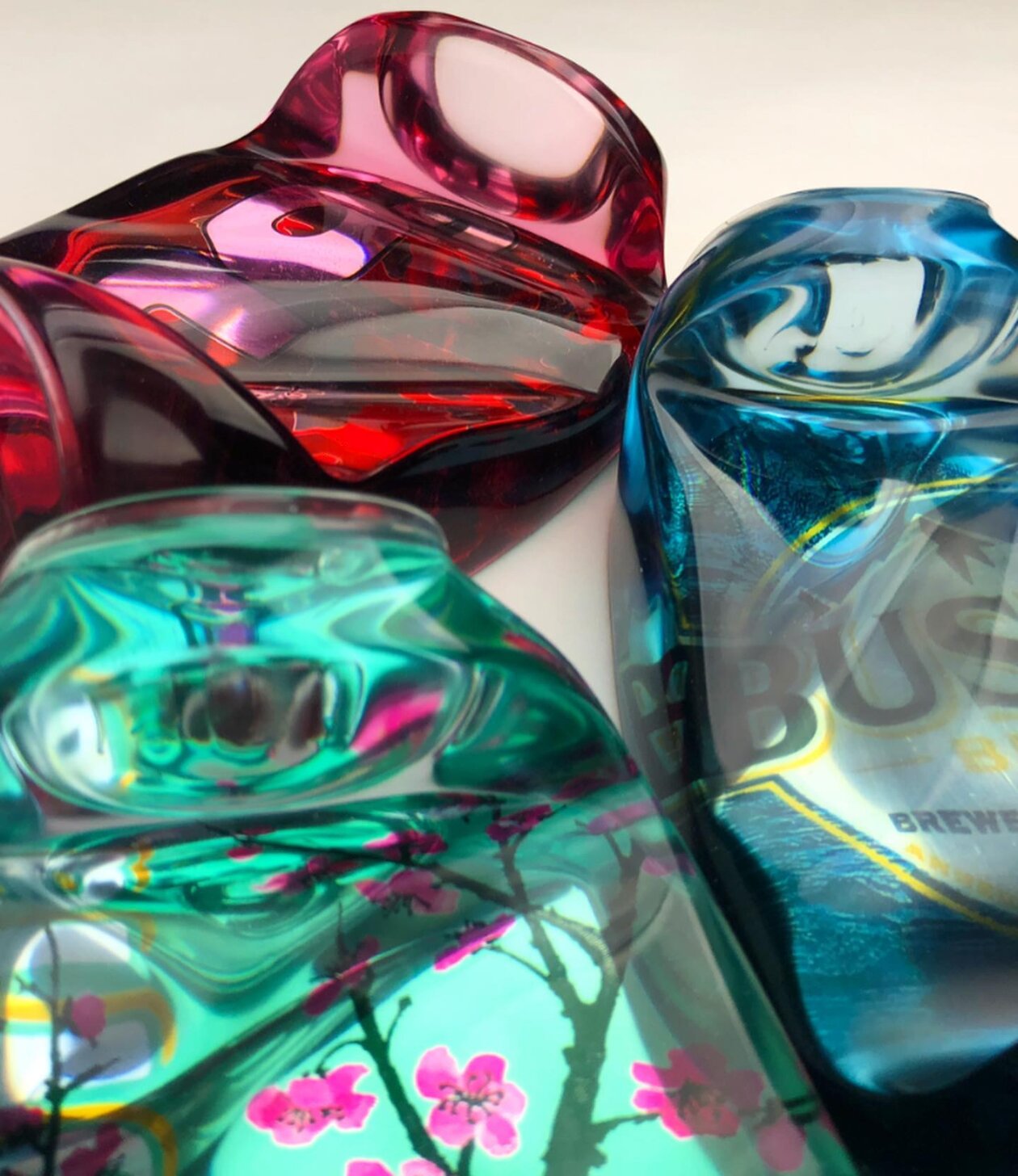 Clear Resin Sculptures Of Clothes And Objects By Chris Bakay (13)