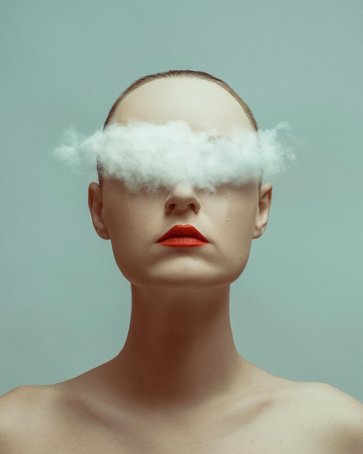Cloud Of Tears, A Surreal Portrait By Flóra Borsi (1)