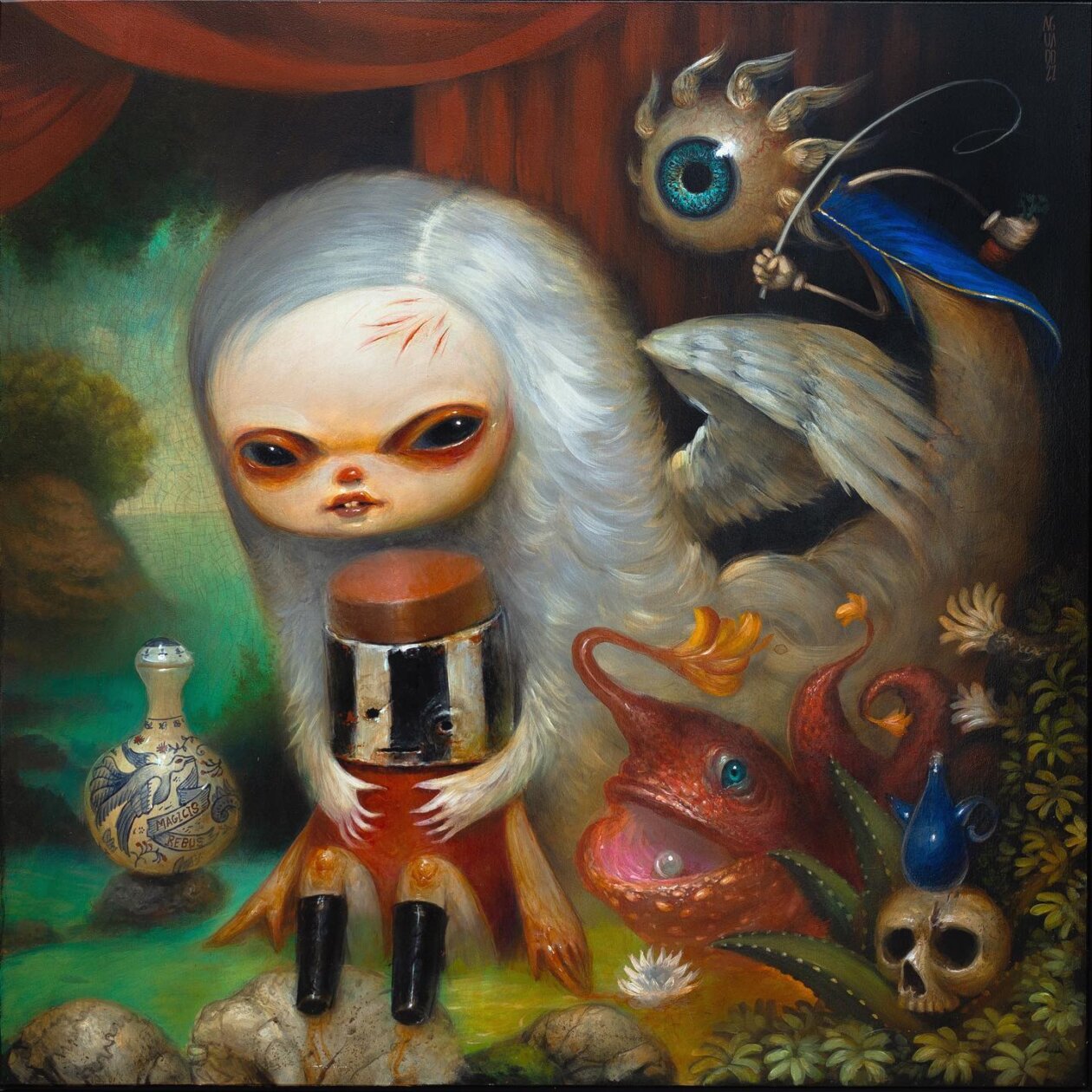 Cute And Creepy Surrealistic Paintings By Jesús Aguado (10)