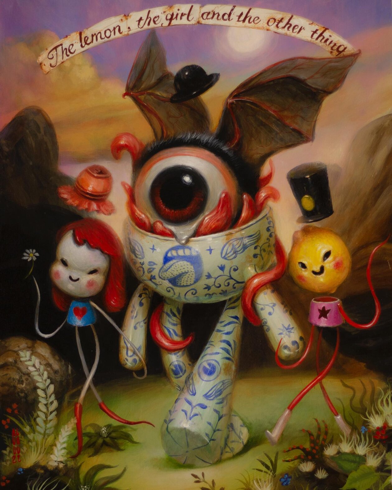 Cute And Creepy Surrealistic Paintings By Jesús Aguado (12)