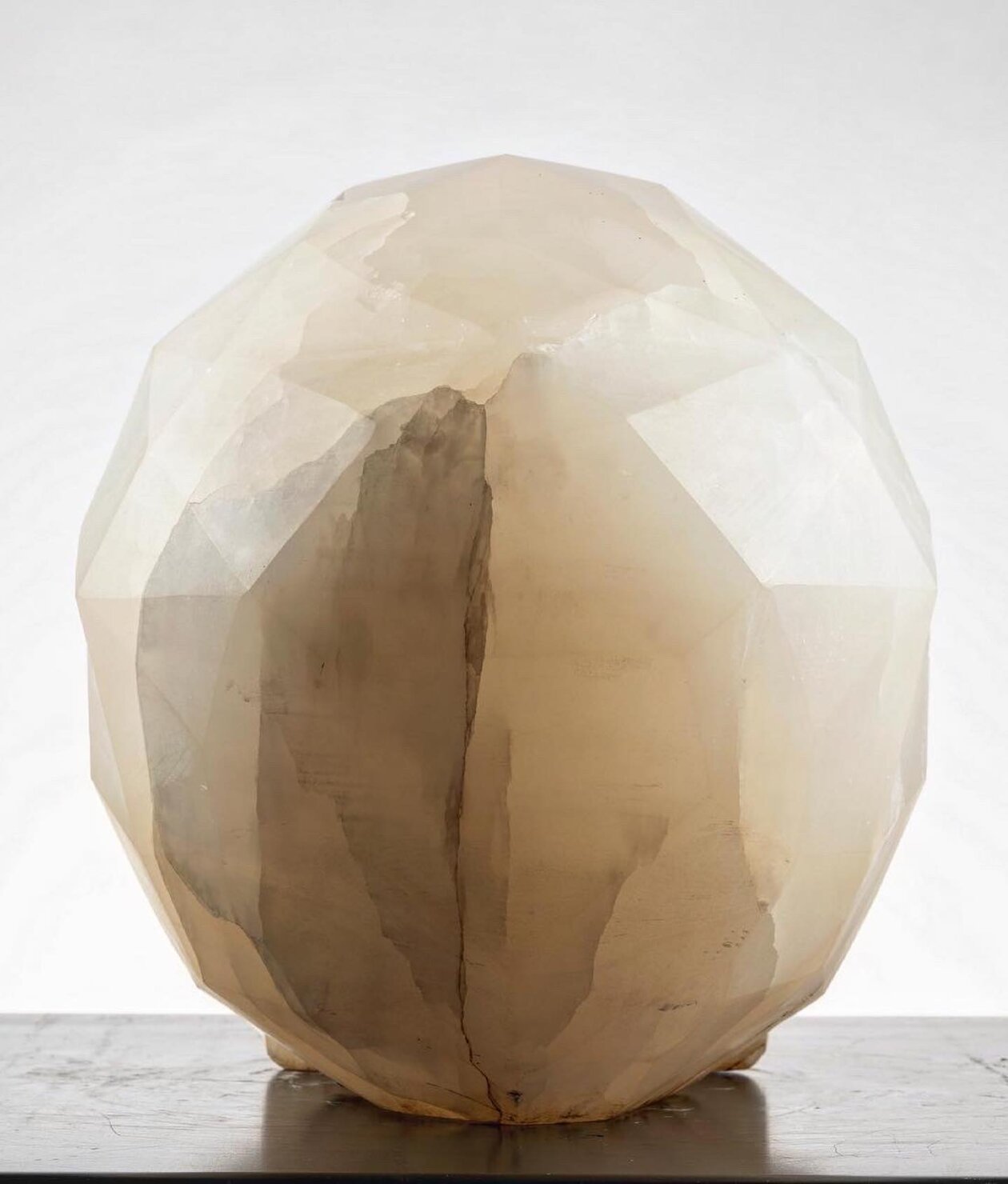 Diamond, A Skull Marble Sculpture By Massimiliano Pelletti (5)