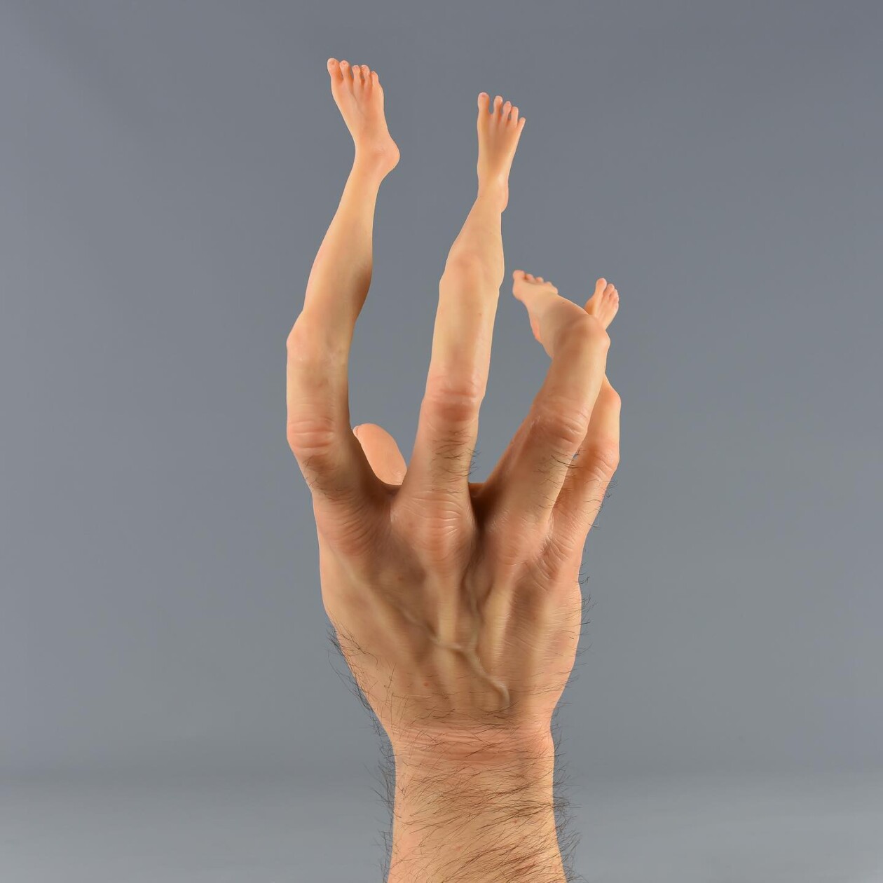 Bizarre Human Anatomy Based Sculptures By Alessandro Boezio (21)
