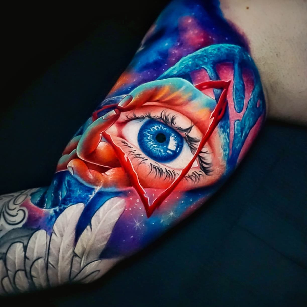 Hypercolorful Tattoos By Clayton Dias (11)