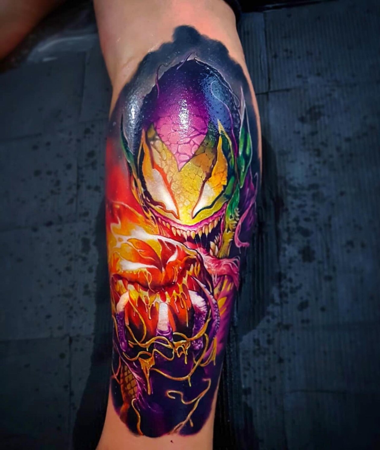 Hypercolorful Tattoos By Clayton Dias (13)