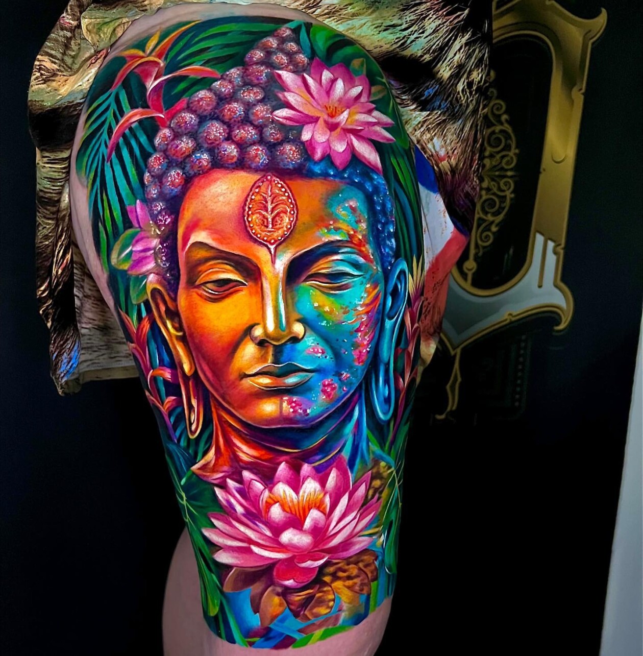 Hypercolorful Tattoos By Clayton Dias (16)