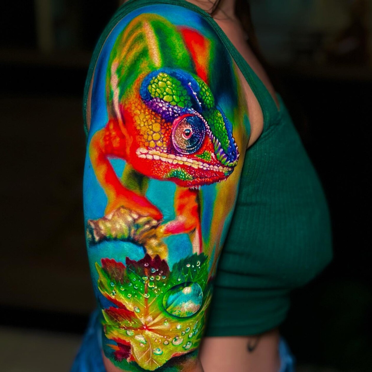 Hypercolorful Tattoos By Clayton Dias (17)