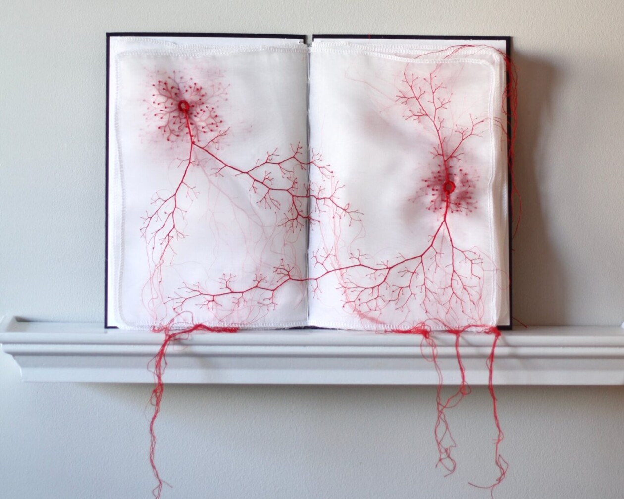 Red Threads, Intriguing Mixed Media Sculptures By Rima Day (2)