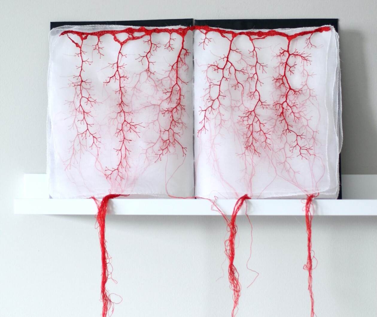 Red Threads, Intriguing Mixed Media Sculptures By Rima Day (5)