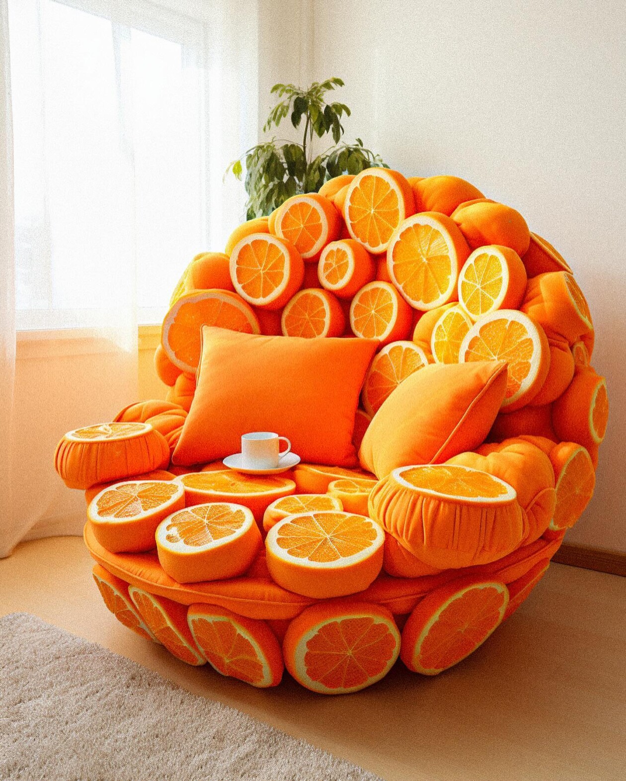 Gorgeous And Amusing Fruit Inspired Lounge Chairs By Dina Dennaoui (3)