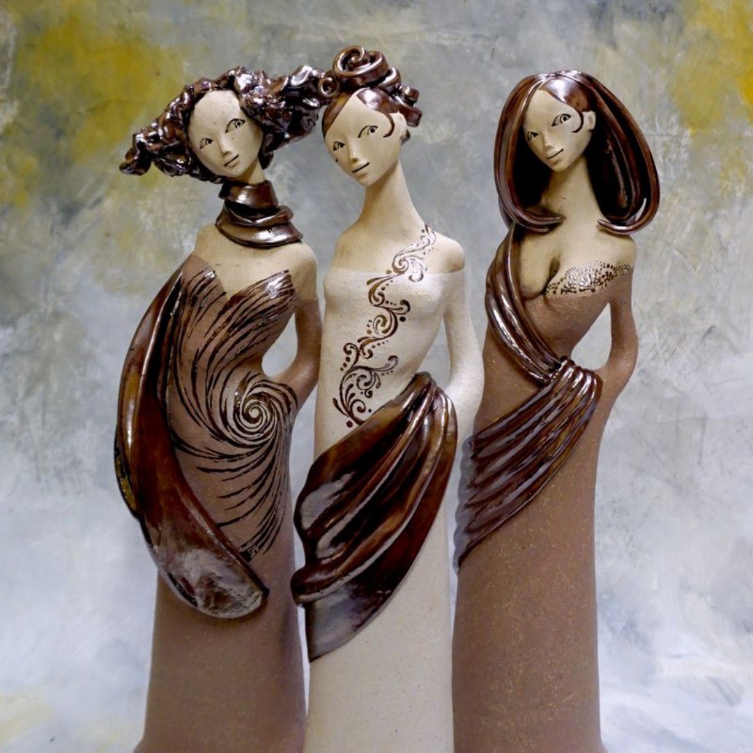 Gorgeous Female Ceramic Sculptures By Katerina B (1)