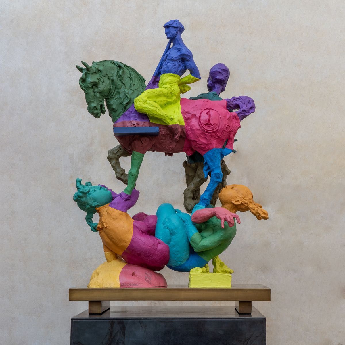 Multicolored 3d Printed Sculptures By Javier Marin (6)