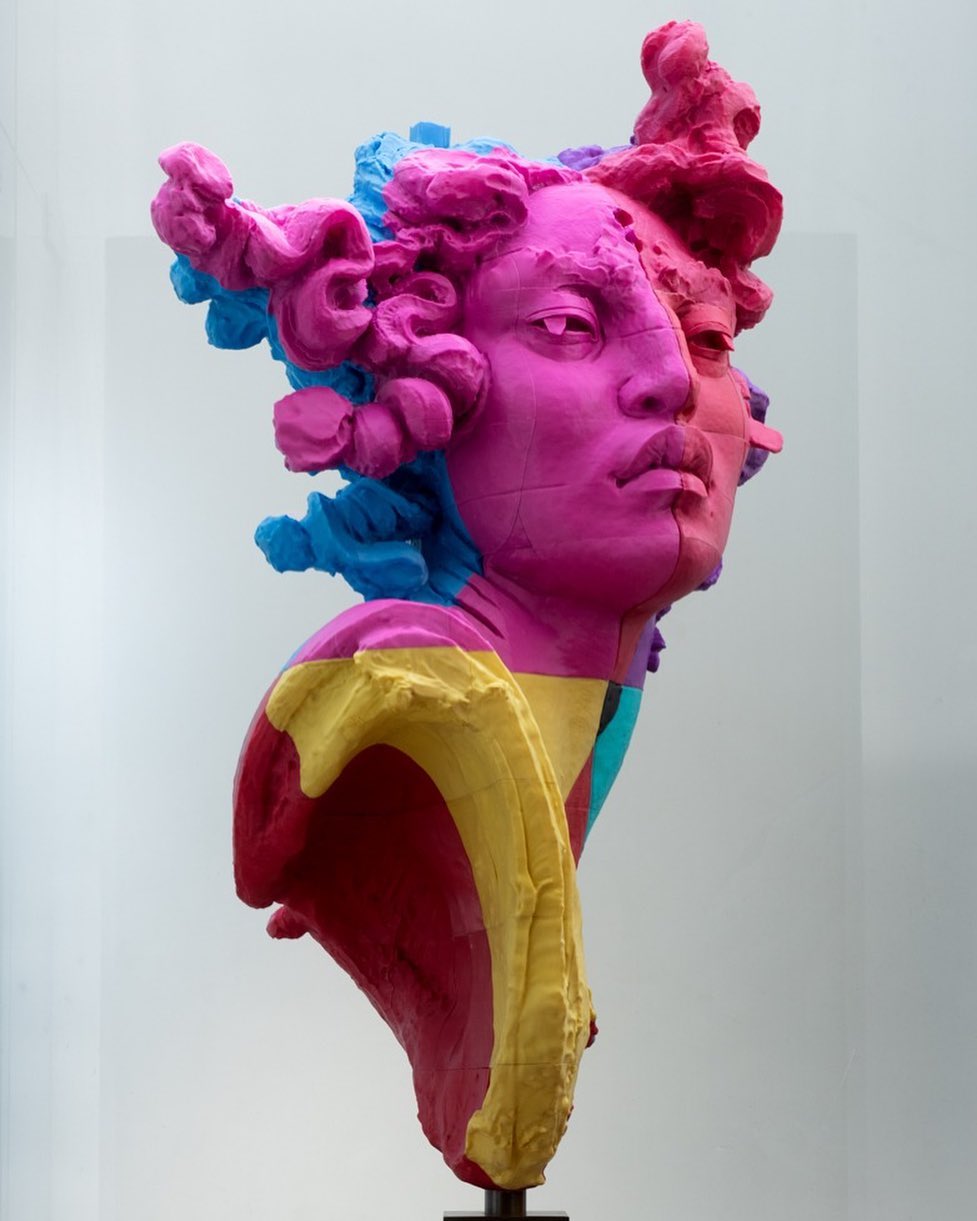 Multicolored 3d Printed Sculptures By Javier Marin (8)