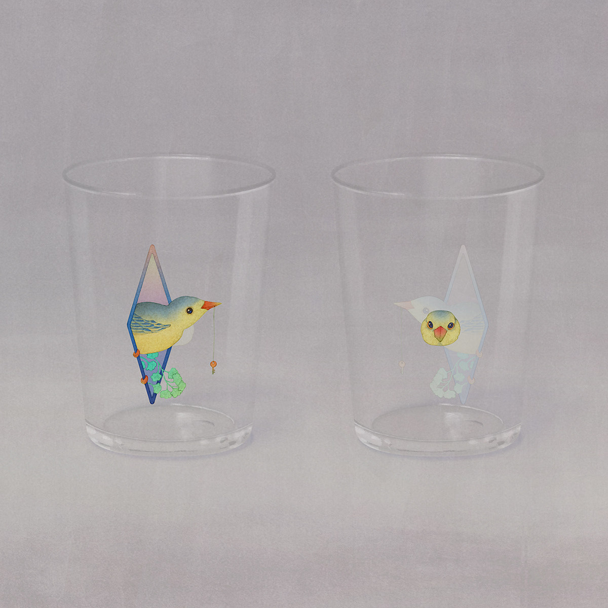 Delicately Illustrated Glassware By Whooli Chen And Di Chun Chen (14)